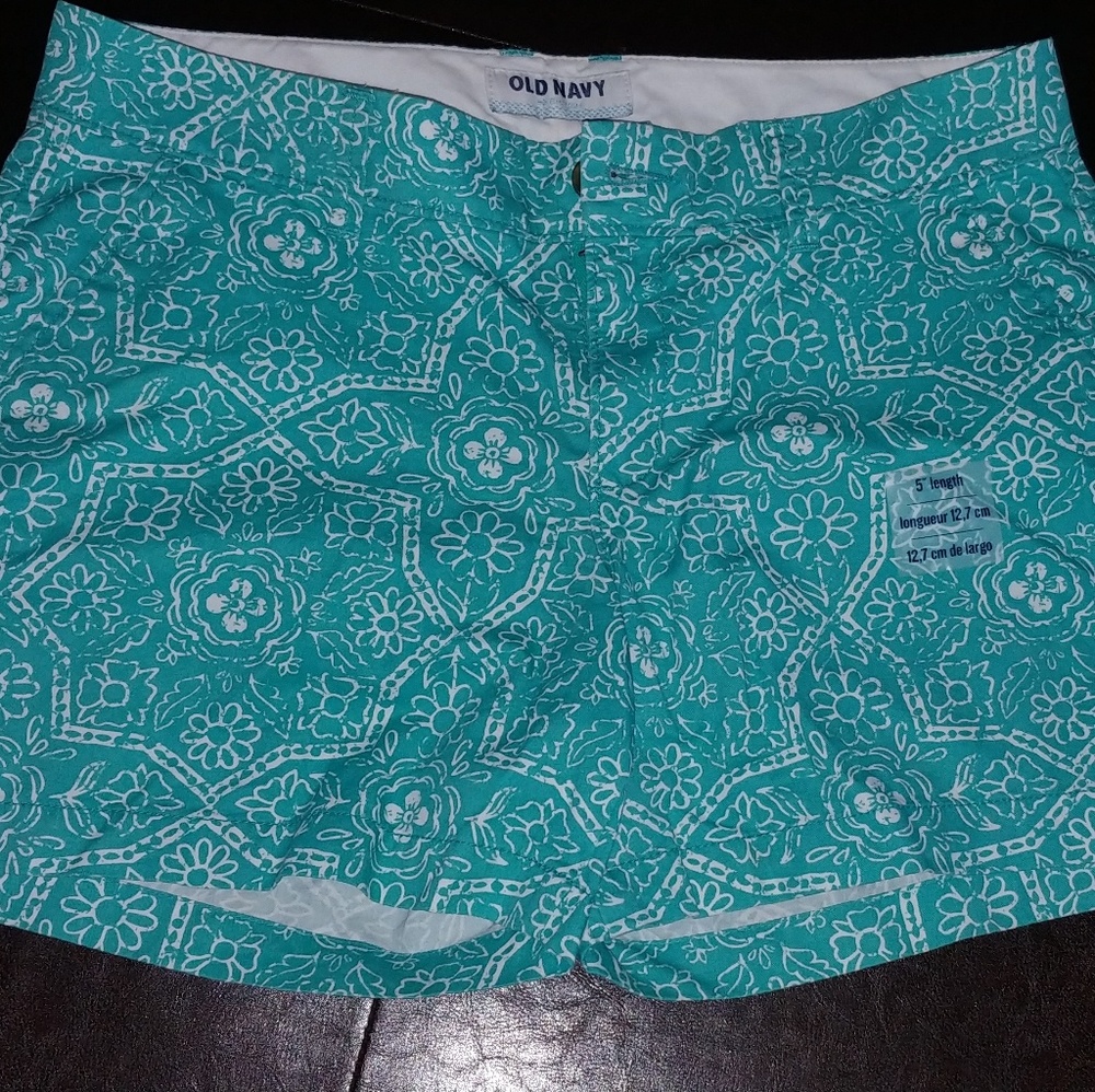 Women's shorts (turquoise)